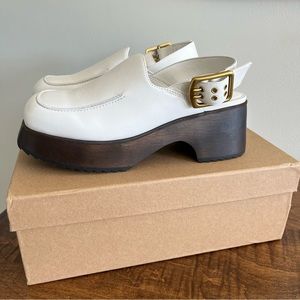 Charlotte Stone Carlos Platform Clog Latte